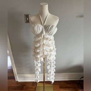 Blithe LA gorgeous halter flower top